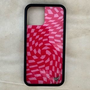 Wildflower Crazy Checkers Phone Case